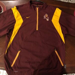 Nike Arizona State SunDevils Windbreaker Half Zip